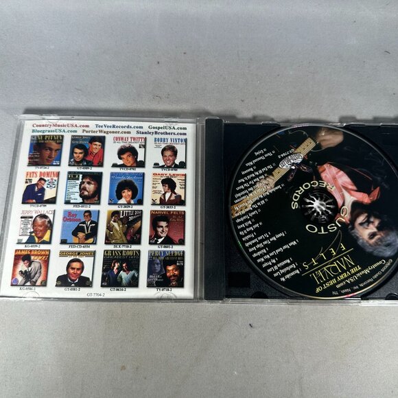 The Very Best Of Narvel Felts CD Gusto Records Country 20 Tracks 2005 GT-7704-2 - Picture 3 of 3